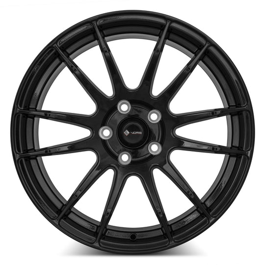 TR10199551435BK-508 - Vors TR10 19X9.5 5X108 35MM Gloss Black - Vors Wheels Canada