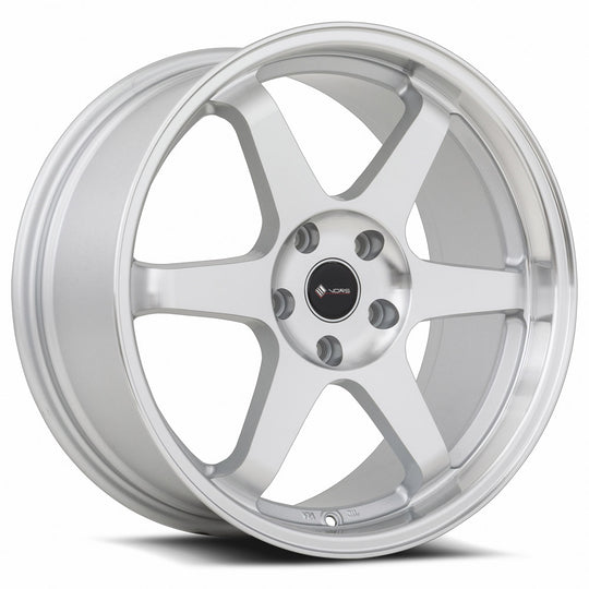 TR37188551435SF-515 - Vors TR37 18X8.5 5X115 35MM Silver Machine Face Lip - Vors Wheels Canada