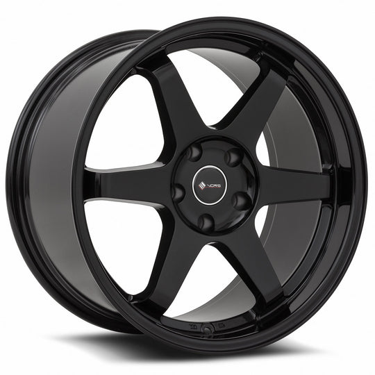 TR37179051430BK-520 - Vors TR37 17X9 5X120 30MM Gloss Black - Vors Wheels Canada