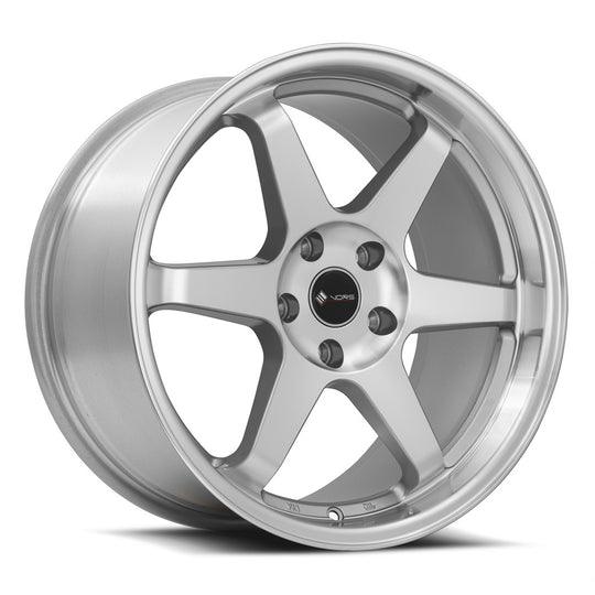 TR37199551435SF-508 - Vors TR37 19X9.5 5X108 35MM Silver Machine Face Lip - Vors Wheels Canada