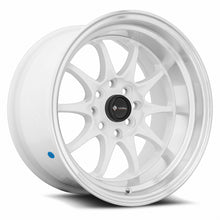 Load image into Gallery viewer, TR0315808H0W-408 - Vors TR3 15X8 4X108 0MM White Machine Lip - Vors Wheels Canada