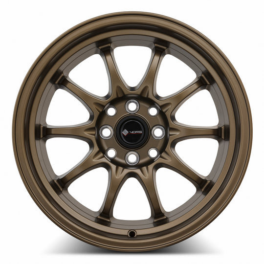 TR0316808H20BR - Vors TR3 16X8 4X100 / 4X114.3 20mm Bronze - Vors Wheels Canada