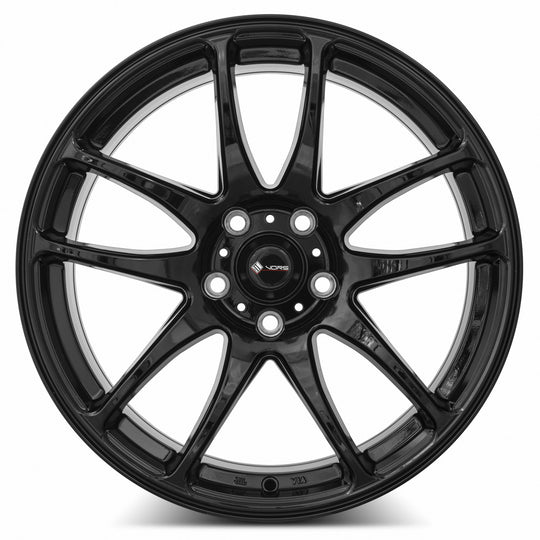 TR0419A551422BK-510 - Vors TR4 19X10.5 5X110 22MM Gloss Black - Vors Wheels Canada