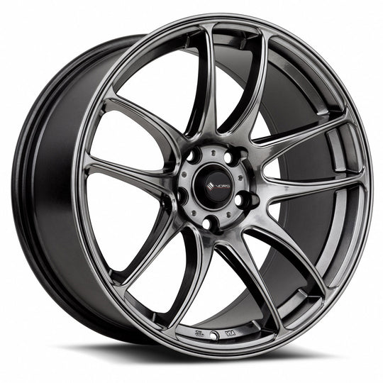 TR04179051430HB-512 - Vors TR4 17X9 5X112 30MM Hyper Black - Vors Wheels Canada