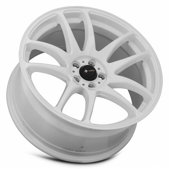 TR0418A551422W-510 - Vors TR4 18X10.5 5X110 22MM White - Vors Wheels Canada