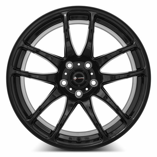 TR04199551435BK-508 - Vors TR4 19X9.5 5X108 35MM Gloss Black - Vors Wheels Canada