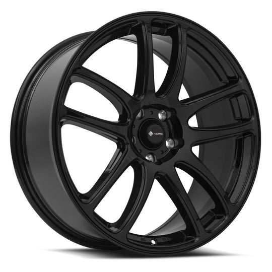 TR04208551435BK-508 - Vors TR4 20X8.5 5X108 35MM Gloss Black - Vors Wheels Canada