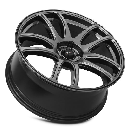 TR04208551435HB-520 - Vors TR4 20X8.5 5X120 35MM Hyper Black - Vors Wheels Canada