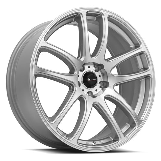 TR04208551435SF-510 - Vors TR4 20X8.5 5X110 35MM Silver Machine Face - Vors Wheels Canada