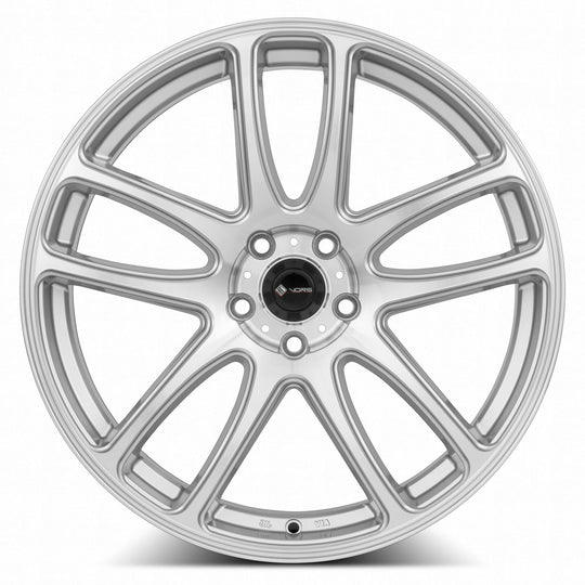 TR04208551435SF-515 - Vors TR4 20X8.5 5X115 35MM Silver Machine Face - Vors Wheels Canada