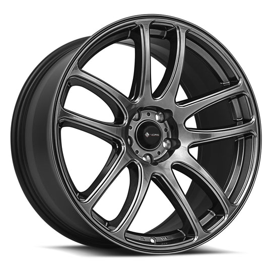 TR04209551435HB-512 - Vors TR4 20X9.5 5X112 35MM Hyper Black - Vors Wheels Canada