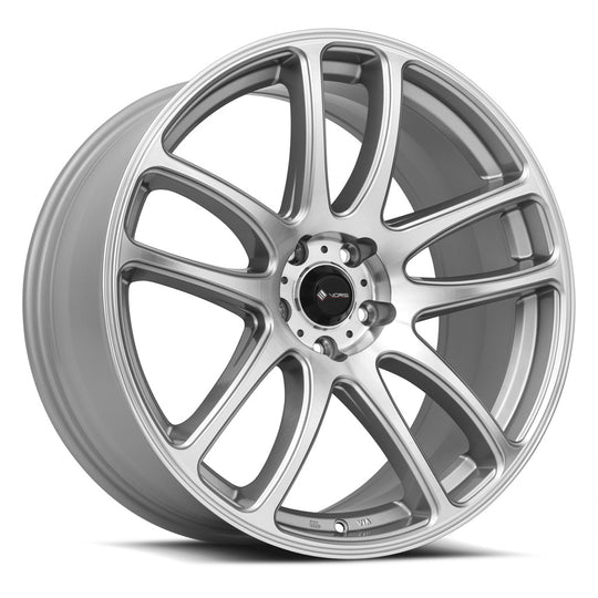 TR04209551435SF-510 - Vors TR4 20X9.5 5X110 35MM Silver Machine Face - Vors Wheels Canada