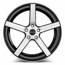 Charger l'image dans la galerie, TR05208551435BKF - Vors TR5 20X8.5 5X114.3 35MM Black Machined Face - Vors Wheels Canada