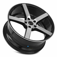 Charger l'image dans la galerie, TR05188051435BKF-520 - Vors TR5 18X8 5X120 35MM Black Machined Face - Vors Wheels Canada