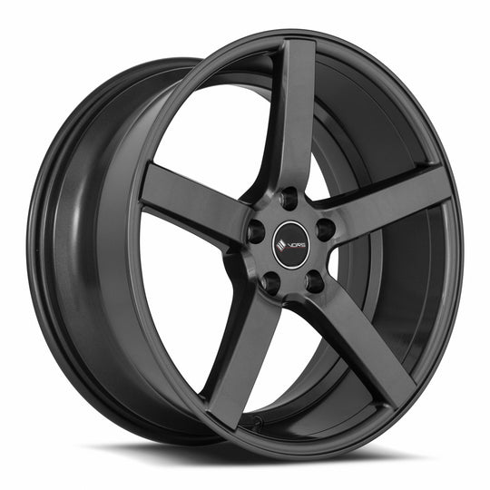 TR05198551435GM - Vors TR5 19X8.5 5X114.3 35MM All Gun Metal Graphite - Vors Wheels Canada