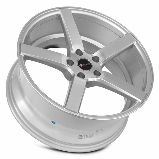 TR05188051435S-510 - Vors TR5 18X8 5X110 35MM Silver Machine Face - Vors Wheels Canada