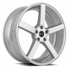 Charger l'image dans la galerie, TR05208551435S - Vors TR5 20X8.5 5X114.3 35MM Silver Machine Face - Vors Wheels Canada