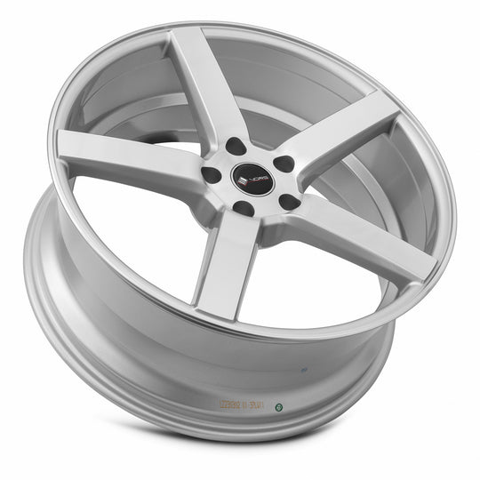 TR05208551435S-510 - Vors TR5 20X8.5 5X110 35MM Silver Machine Face - Vors Wheels Canada