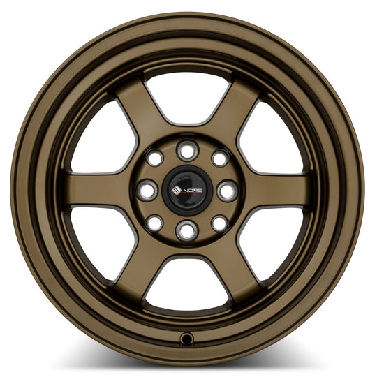 TR0715808H0BR - Vors TR7 15X8 4X100 / 4X114.3 0mm Bronze - Vors Wheels Canada