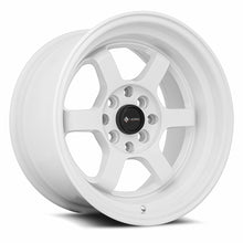 Load image into Gallery viewer, TR0715808H0W-498 - Vors TR7 15X8 4X98 0MM All White - Vors Wheels Canada