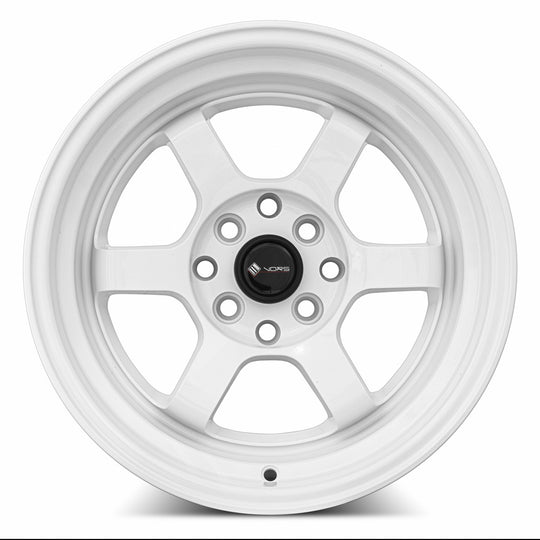 TR0715808H0W-498 - Vors TR7 15X8 4X98 0MM All White - Vors Wheels Canada