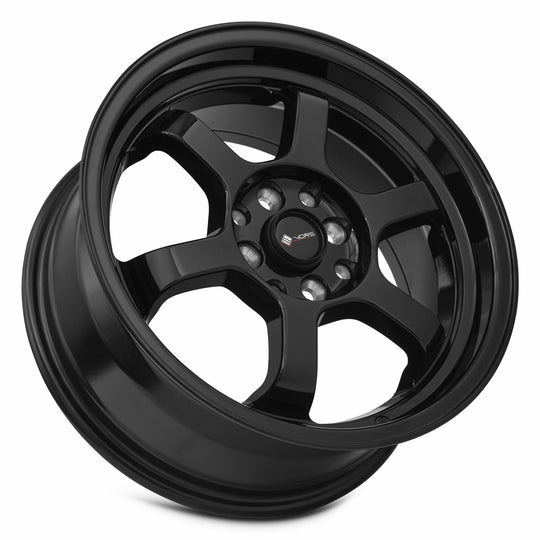 TR0716708H35BK-498 - Vors TR7 16X7 4X98 35MM All Black - Vors Wheels Canada