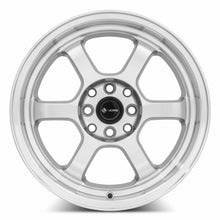 Load image into Gallery viewer, TR0716708H35S-498 - Vors TR7 16X7 4X98 35MM Silver Machine Face Lip - Vors Wheels Canada