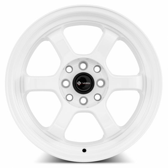 TR0716708H35W-498 - Vors TR7 16X7 4X98 35MM All White - Vors Wheels Canada