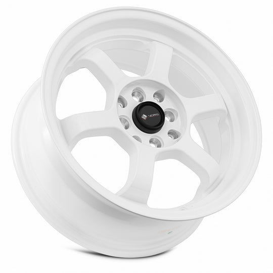 TR0716708H35W-408 - Vors TR7 16X7 4X108 35MM All White - Vors Wheels Canada