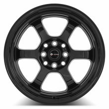 Load image into Gallery viewer, TR0716808H20BK-408 - Vors TR7 16X8 4X108 20MM All Black - Vors Wheels Canada