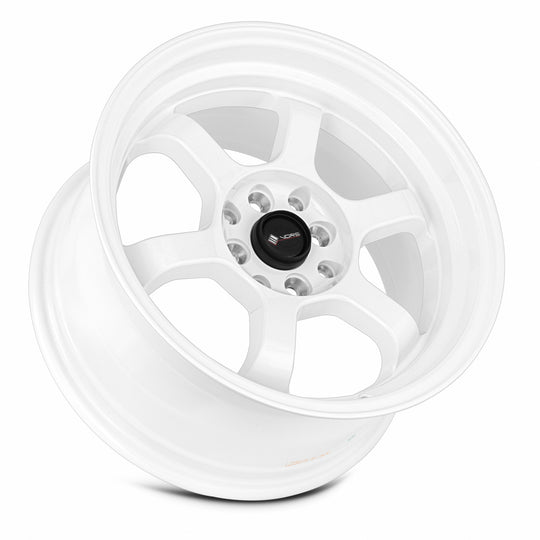 TR0716808H20W-408 - Vors TR7 16X8 4X108 20MM All White - Vors Wheels Canada