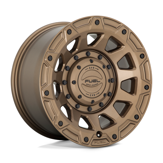 D73120902650 - Fuel Off-Road D731 Tracker 20X9 5X127 / 5X114.3 1mm Matte Bronze - Fuel Off-Road Wheels Canada