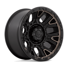 Charger l'image dans la galerie, D82420001747 - Fuel Off-Road D824 Traction 20X10 8X170 -18 mm Matte Black With Double Dark Tint - Fuel Off-Road Wheels Canada