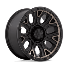 Charger l'image dans la galerie, D82420908450 - Fuel Off-Road D824 Traction 20X9 6X139.7 1mm Matte Black With Double Dark Tint - Fuel Off-Road Wheels Canada