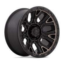 Load image into Gallery viewer, D82420008947 - Fuel Off-Road D824 Traction 20X10 6X135 -18 mm Matte Black With Double Dark Tint - Fuel Off-Road Wheels Canada