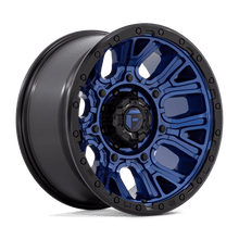 Load image into Gallery viewer, D82720001747 - Fuel Off-Road D827 Traction 20X10 8X170 -18 mm Dark Blue With Black Ring - Fuel Off-Road Wheels Canada