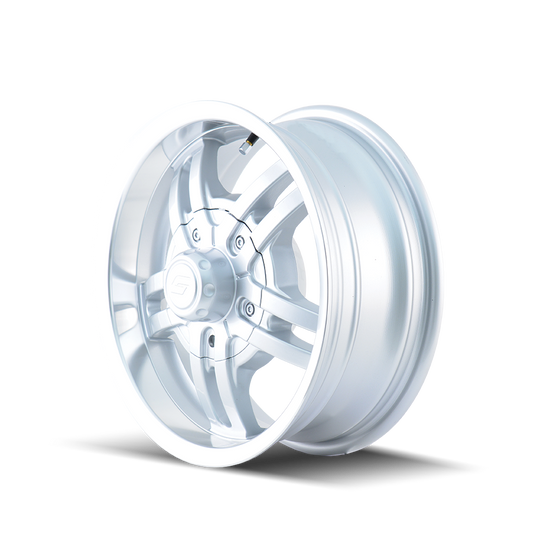 12-5651SX - ION Trailer 12 15X6 5X120.65 /  ET 0mm Hyper Silver - ION Trailer Wheels Canada