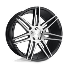 Load image into Gallery viewer, M178178021+40 - Niche M178 Trento 17X8 5X120  40mm Gloss Black Brushed - Niche Wheels Canada