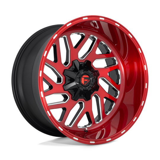 D69120007046 - Fuel Off-Road D691 Triton 20X10 5X139.7 ET -18mm Candy Red Milled - Fuel Off-Road Wheels Canada