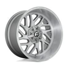 Load image into Gallery viewer, D71520002647 - Fuel Off-Road D715 Triton Platinum 20X10 5X127 / 5X114.3 -18mm Brushed Gun Metal Tinted Clear - Fuel Off-Road Wheels Canada