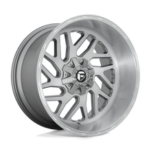 Charger l'image dans la galerie, D71522208247 - Fuel Off-Road D715 Triton Platinum 22X12 8X165.1 -43 mm Brushed Gun Metal Tinted Clear - Fuel Off-Road Wheels Canada