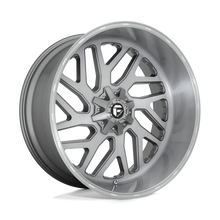 Load image into Gallery viewer, D71526201747 - Fuel Off-Road D715 Triton Platinum 26X12 8X170 -44 mm Brushed Gun Metal Tinted Clear - Fuel Off-Road Wheels Canada