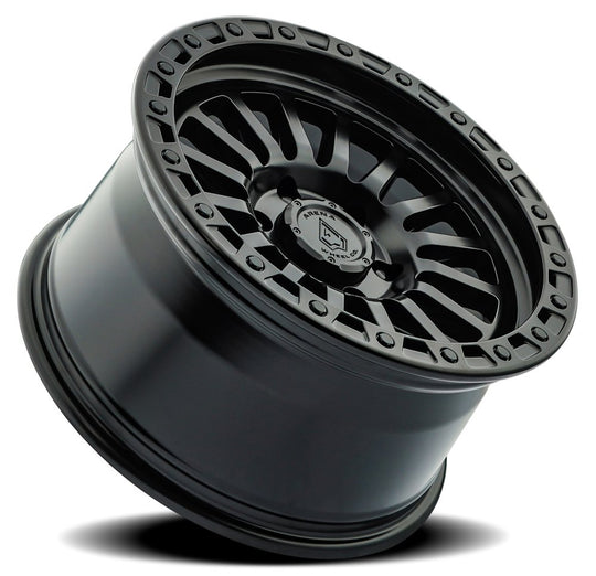 A108179018P00001 - Arena Trophy 17X9 8X180 0mm Satin Black - Arena Wheels Canada
