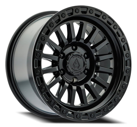 A108189017P00001 - Arena Trophy 18X9 8X170 0mm Satin Black - Arena Wheels Canada