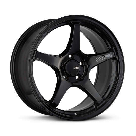 521-780-8045BK - Enkei TS-5 17X8 5X100 45mm Gloss Black - Enkei Wheels Canada