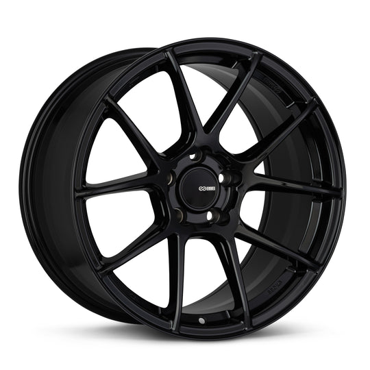 522-885-6525BK - Enkei TS-V 18X8.5 5X114.3 25mm Gloss Black - Enkei Wheels Canada