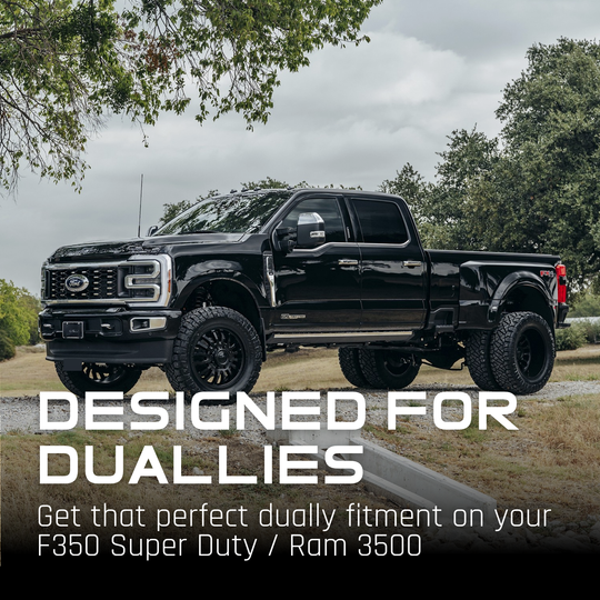 TS016X Krypton 2" Bolt-On Dually Wheel Spacers 8X200 14X1.50 CB142 Krypton Wheels Canada