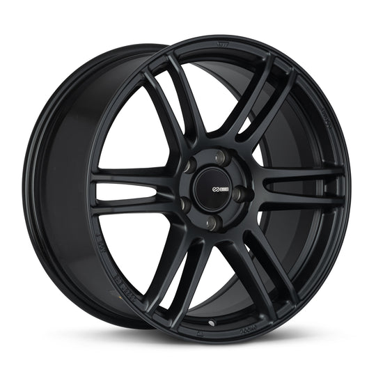 530-880-8045BK - Enkei TSR-6 18X8 5X100 45mm Matte Black - Enkei Wheels Canada