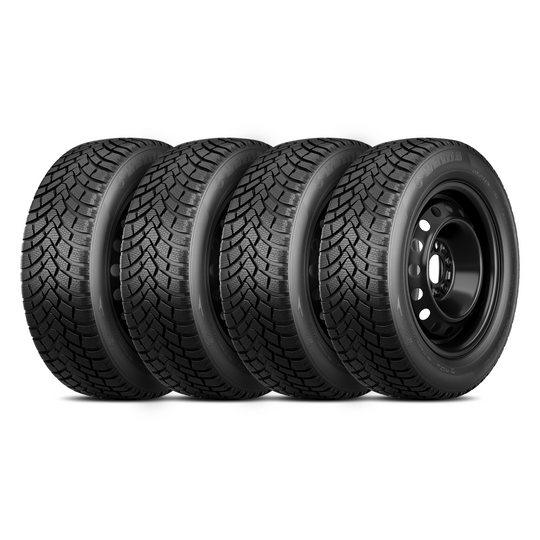 THTWSTPCR21500 4-Pack 215/70R16 Tectonic HD617 Winter Tire on 16X6.5 5X114.3 Wheel Rim