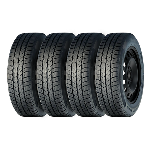 THTWSTPCR24720 4-Pack 215/65R16 Tectonic HD627 Winter Tire on 16X6.5 5X114.3 Wheel Rim